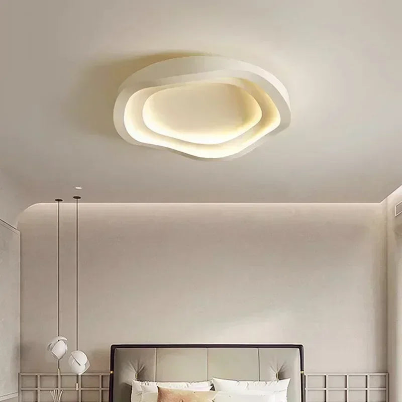 Plafon De Teto Branco LED Moderno E Arrojado House Solution